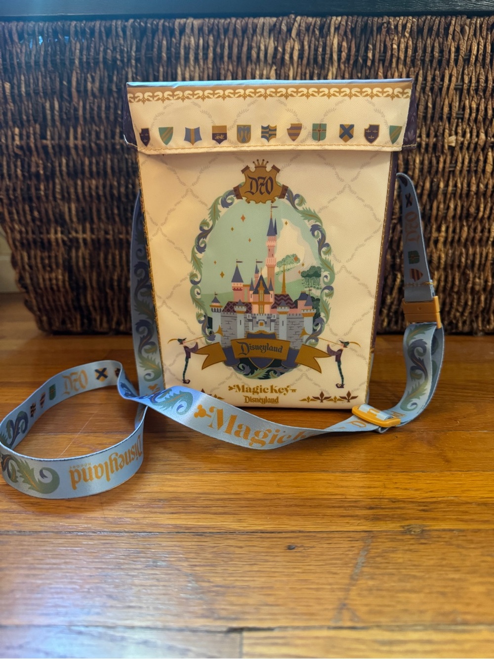Disneyland 70th Anniversary Magic Key Insulated Crossbody Bag